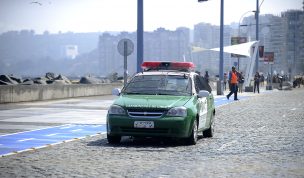 Hombre fue herido por Carabineros tras persecución en Viña del Mar