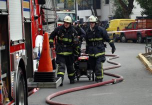 Explosión en restaurant de Providencia dejó una persona con quemaduras