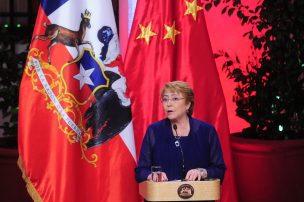 China rechazó críticas de Bachelet y la llamó a respetar la soberanía del país