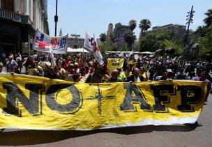 No+AFP anuncia marchas en todo Chile para el 24 de octubre