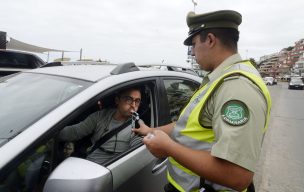 Se realizaron más de 18 mil controles de alcotest durante Fiestas Patrias