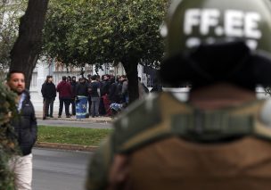 Nuevos incidentes en el Liceo de Aplicación deja un saldo de 6 detenidos