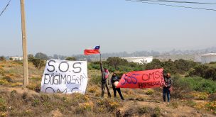 Nueva protesta en Quintero por levantar la alerta amarilla