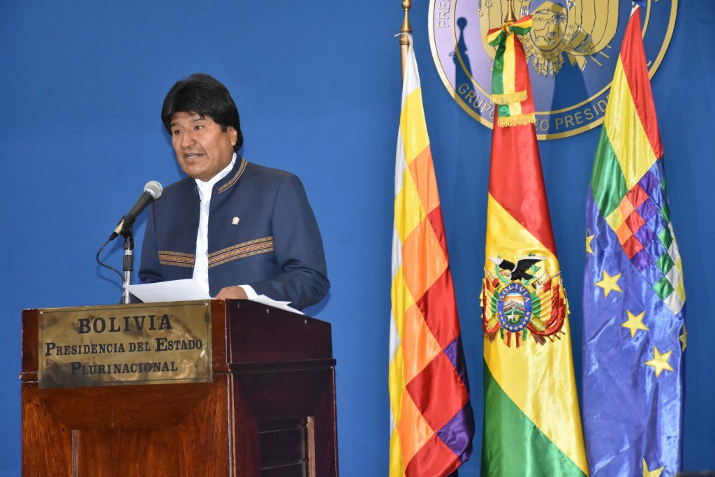 Evo Morales: “Seguro que habrán buenas noticias para el pueblo boliviano”