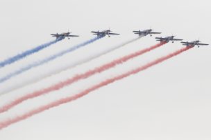 Destacada participación de la FACH con 70 aeronaves en la Parada Militar 2018