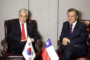 Presidentes de Chile y Corea del Sur destacan buen momento de comercio bilateral