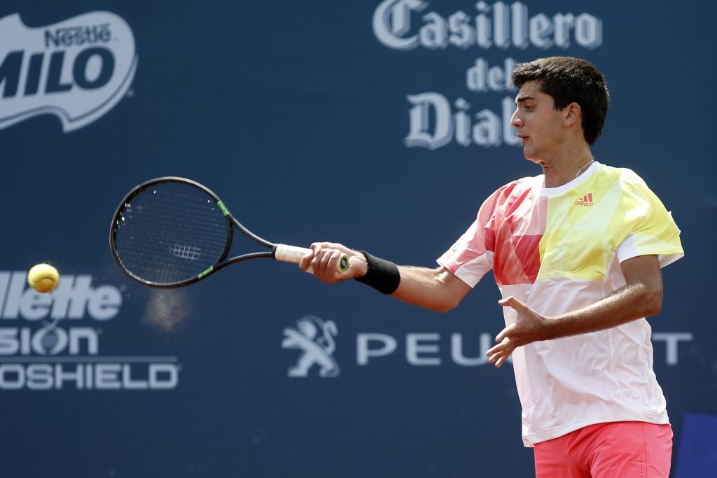 Tomás Barrios ganó y avanzó a la ronda final de la qualy del Challenger de Biella