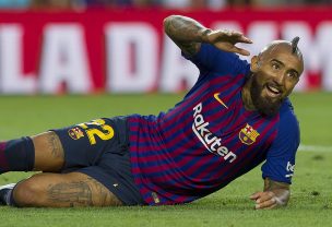 Arturo Vidal entró al partido en el segundo tiempo y medios españoles destacan su aporte defensivo