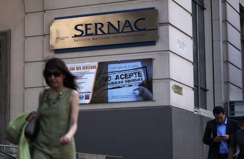 Ranking de reclamos del Sernac: 3 de cada 10 son contra la banca