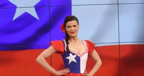 “Sexy” vestido de huasa de Tonka Tomicic dividió a los televidentes de Bienvenidos