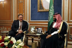Pompeo está en Riad para abordar desaparición de Khashoggi