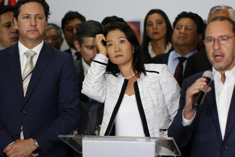 Keiko Fujimori pide fin al “odio” contra su padre