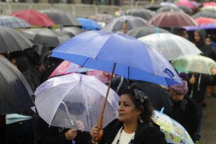 Pronostican precipitaciones desde la región de Valparaíso hasta el Biobío