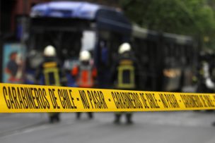 Mujer murió atropellada por bus del Transantiago en el centro de la capital