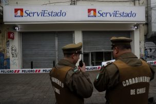 Sujetos roban 70 millones de pesos desde un BancoEstado en Puchuncaví