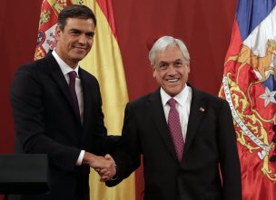 Piñera se reunirá con el Felipe VI y Pedro Sánchez