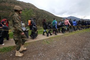 Realizan simulacro ante posible aluvión en Cajón del Maipo