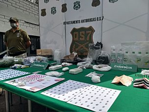 OS7 advierte por aumento de consumo de Éxtasis, LSD y el peligroso Fentanyl