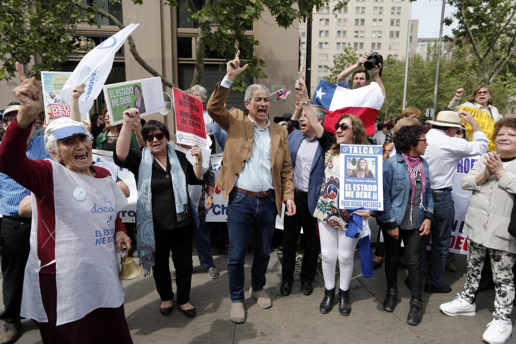 Los profesores marchan este martes en Valparaíso
