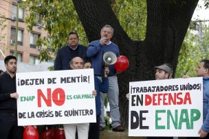 ENAP afirma que manifestaciones de sus trabajadores no afectan operaciones