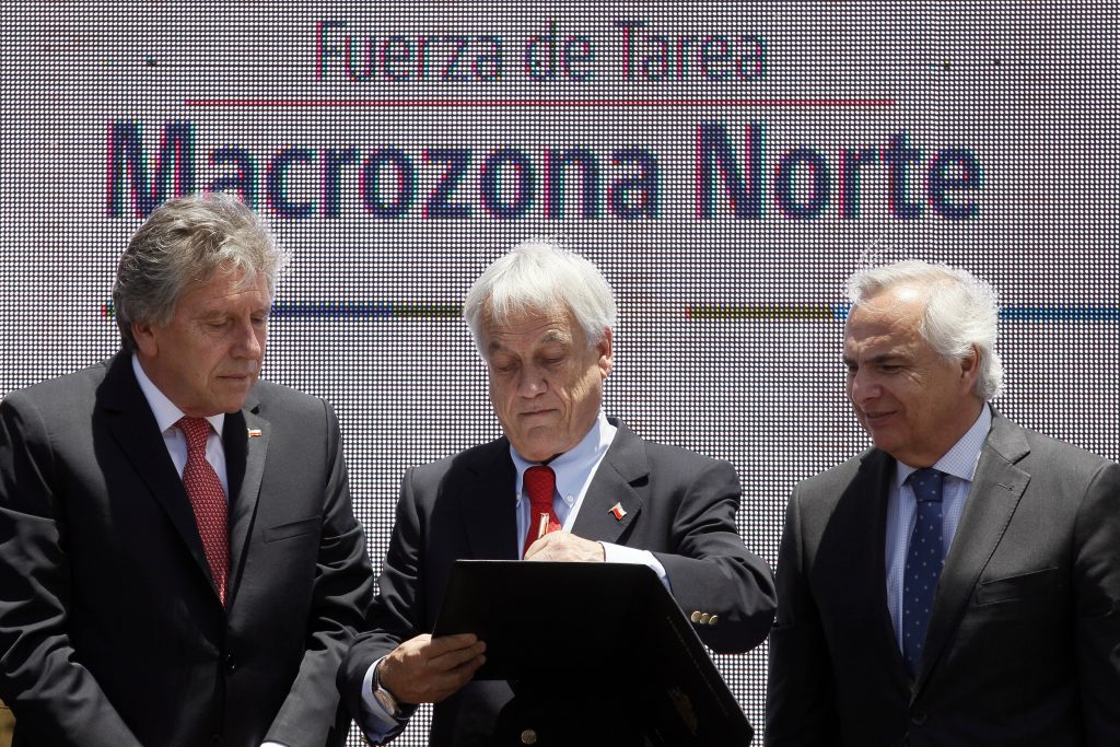 Presidente firma decreto que crea la Fuerza de Tarea Macrozona Norte
