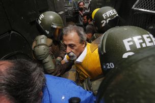 Dirigente Luis Mesina fue detenido durante manifestación de No+AFP en la Alameda