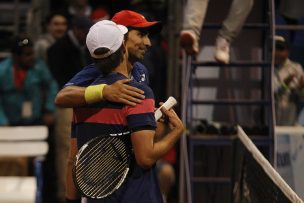 Peralta histórico: ganó por primera vez a un 1 del mundo en dobles en ejercicio