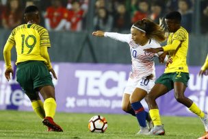 La Roja femenina rescató un vibrante empate ante Sudáfrica en Santa Laura