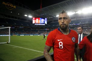 Vidal no dramatizó por goleada a la Roja: 