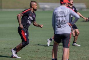 Chile volvió a los entrenamientos pensando en México