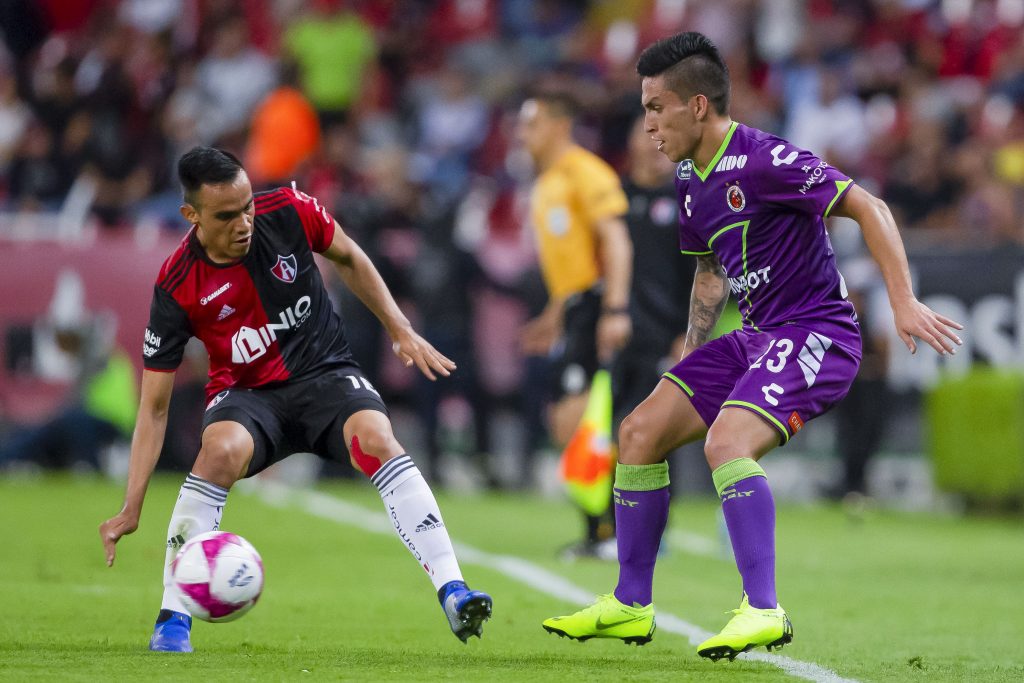 Bryan Carrasco anotó en derrota del Veracruz ante el Atlas