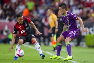 Bryan Carrasco anotó en derrota del Veracruz ante el Atlas