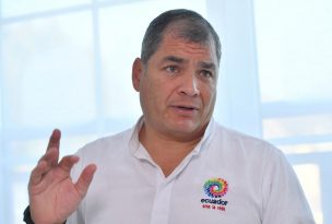 Ex presidente ecuatoriano Correa pidió asilo en Bélgica