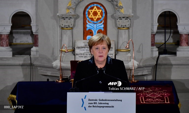Alemania conmemora la “Noche de los Cristales Rotos”