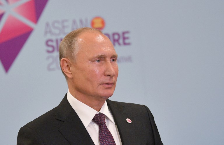 Putin expresa la “seria preocupación” de Rusia por la ley marcial en Ucrania