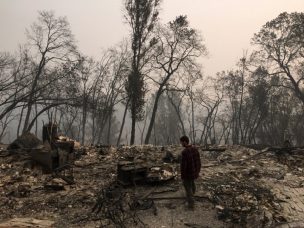 El número de desaparecidos por el incendio en California se dispara a 600