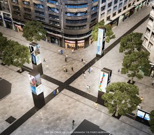 Paseo Ahumada será remodelado a partir de 2019