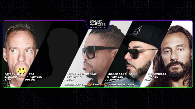 Soundvibes anunció las cinco fechas de su versión 2019
