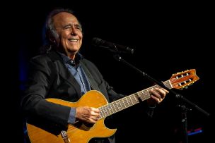 Joan Manuel Serrat inició en Santiago la primera de ocho presentaciones en Chile