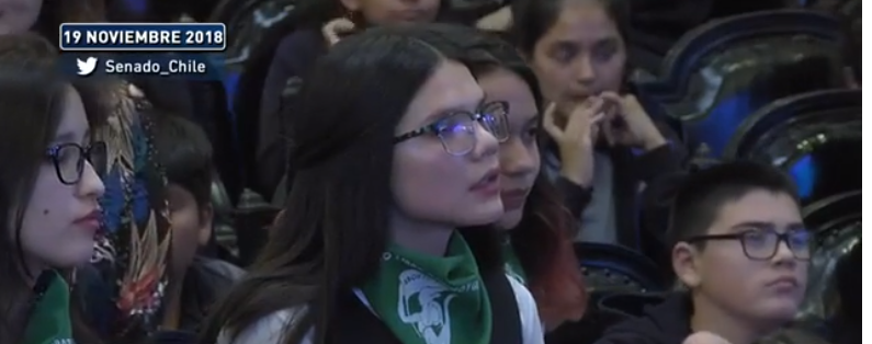 [VIDEO] Alumna del Liceo 7 puso en aprietos al ministro Larraín por “Caso Catrillanca”