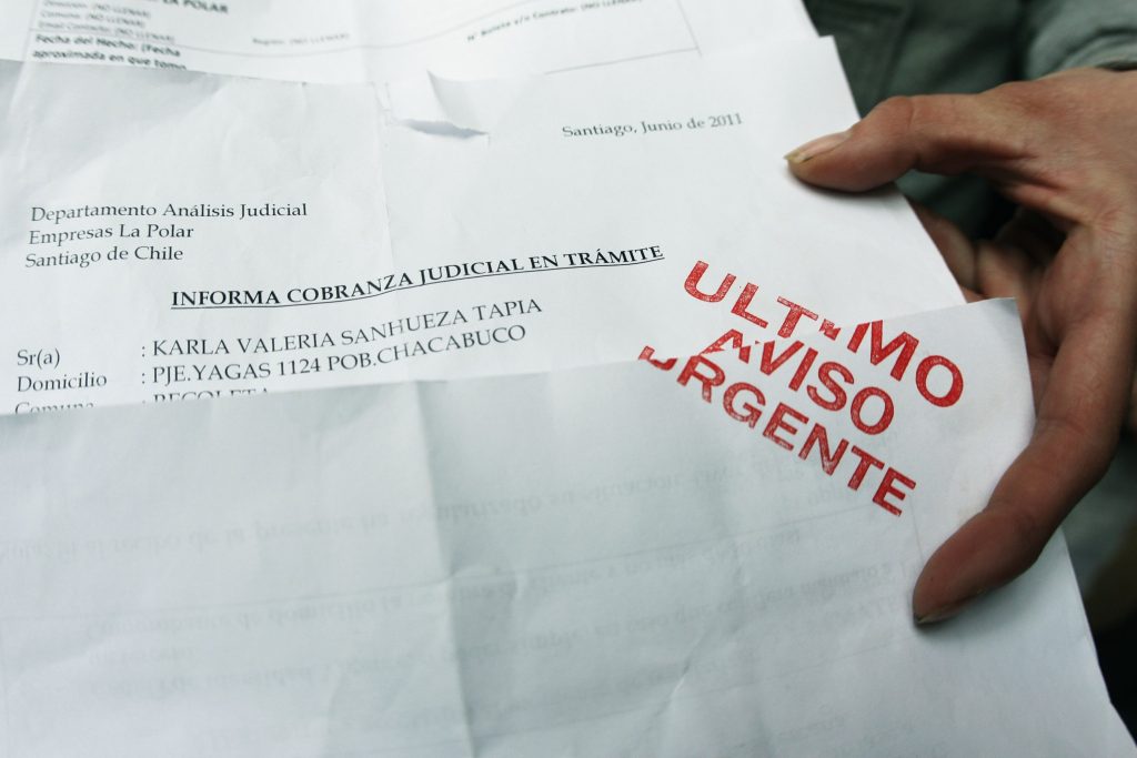 Morosos aumentan a más de 4 millones en el trimestre Julio – Septiembre