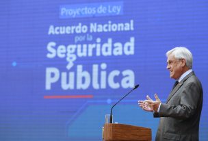 Acuerdo por Seguridad Pública: Presidente Piñera firma primeros proyectos