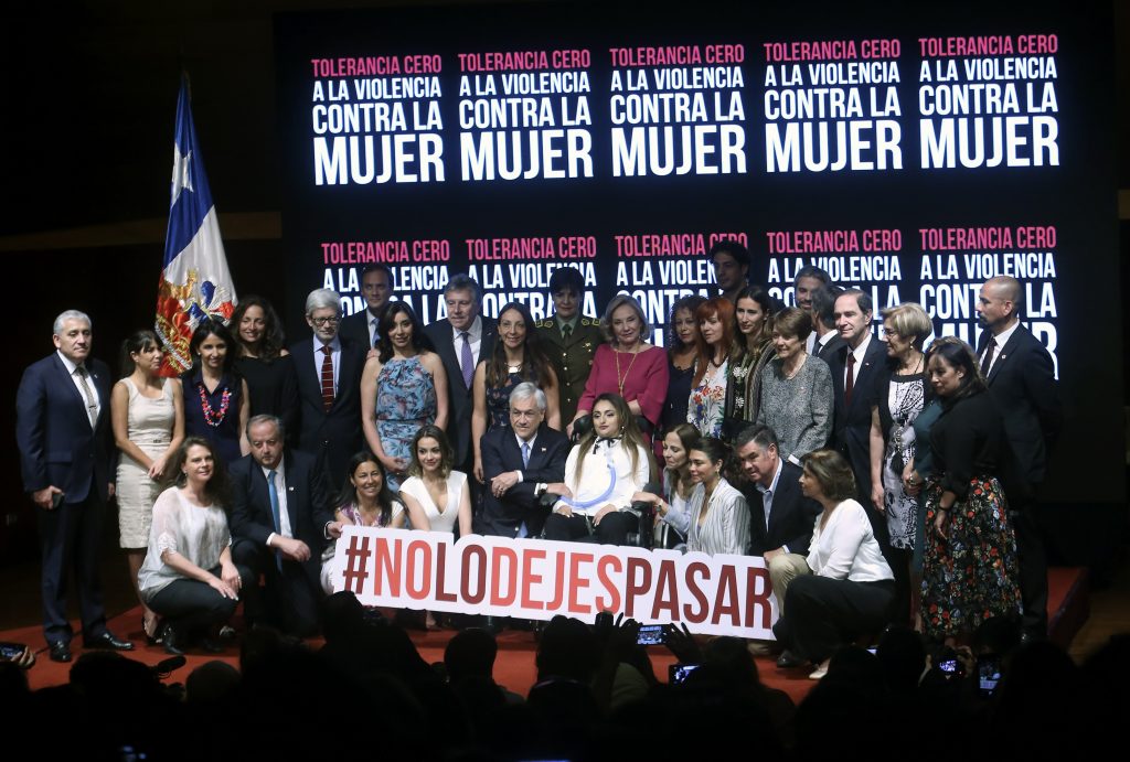 Presidente Piñera lanza campaña “Tolerancia cero a la violencia contra la mujer”