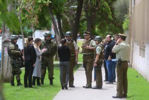Carabineros detuvo a sujeto parapetado en edificio del centro de Santiago
