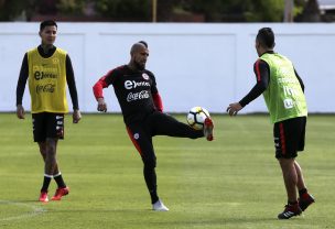 Llegaron Sánchez y Vidal: La Roja continúa preparando amistosos