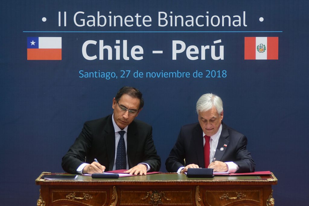 Presidente Piñera dice que relaciones Chile-Perú pasan un momento “extraordinariamente positivo”