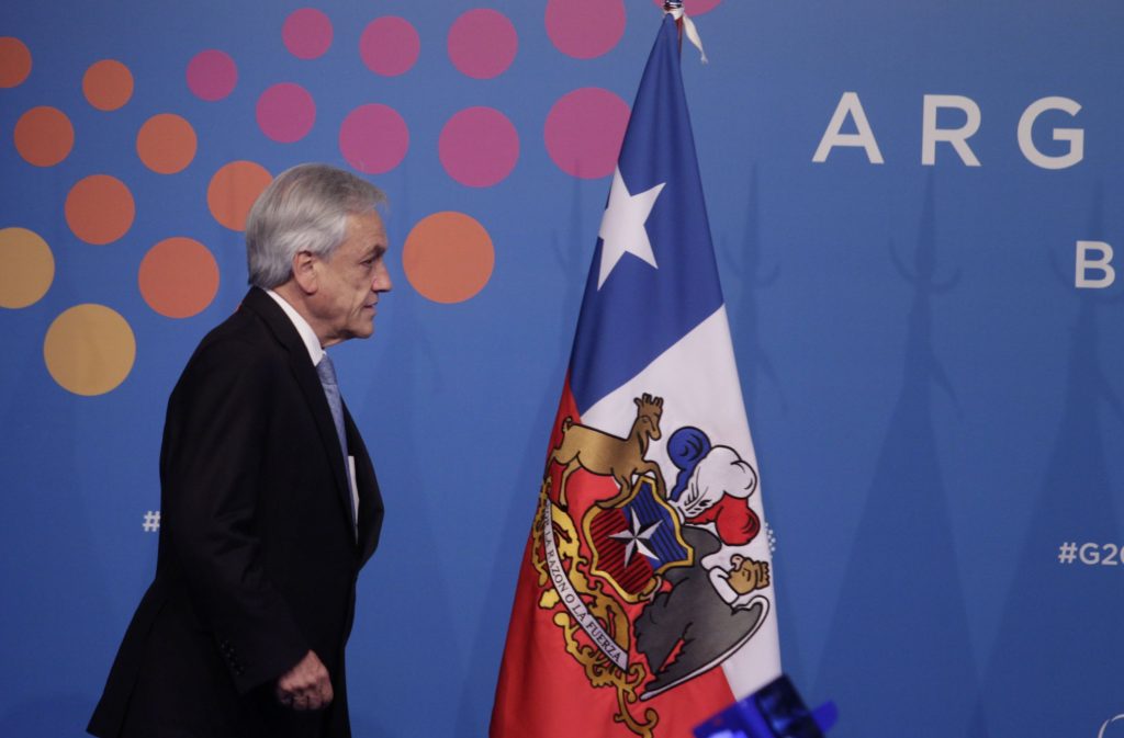 Cumbre del G20: Piñera llama a poner fin a guerras comerciales