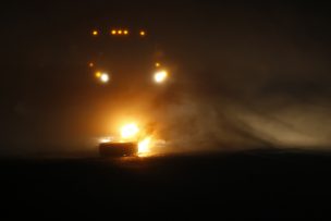 Desconocidos cortaron la Ruta 5 Sur con barricadas y disparos