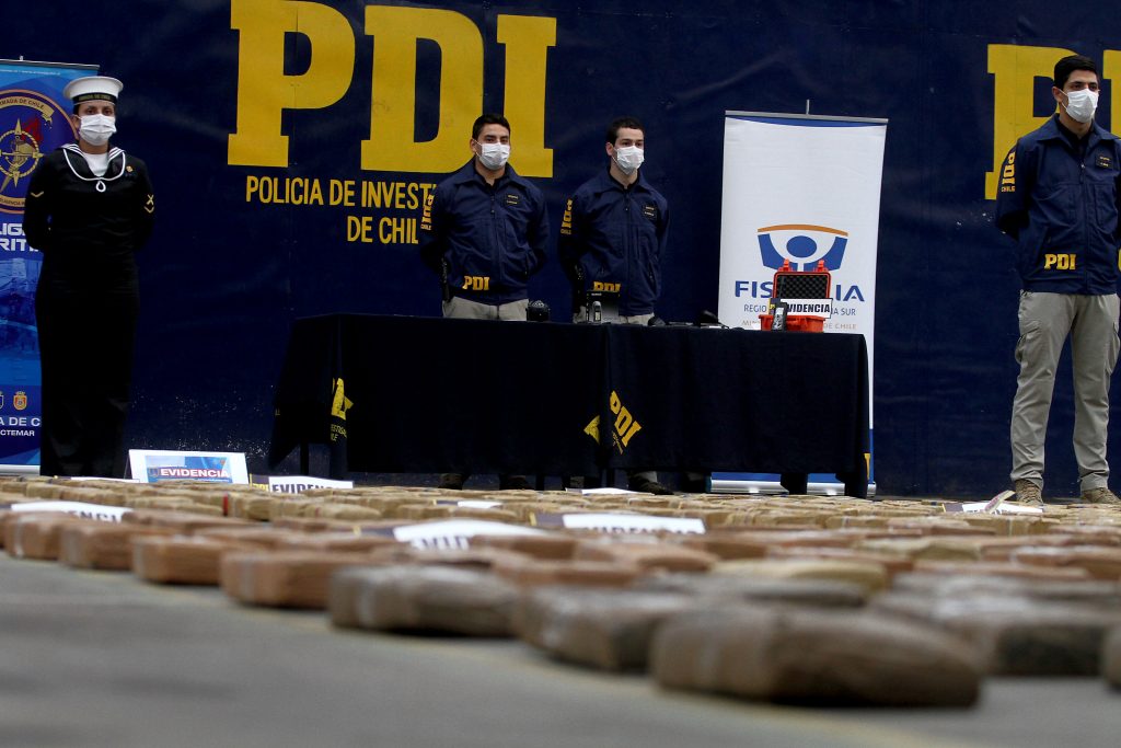 Prisión preventiva a 4 hombres por drogas en “Operación Tsunami” en Temuco