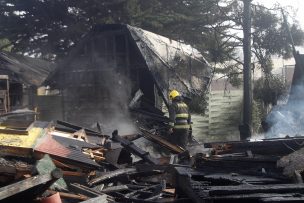 Incendio en Quirihue se habría producido por recalentamiento de cocina a leña